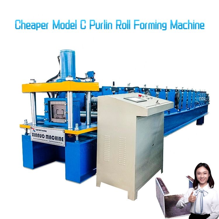Cheaper Model C Purlin Roll Forming Machine