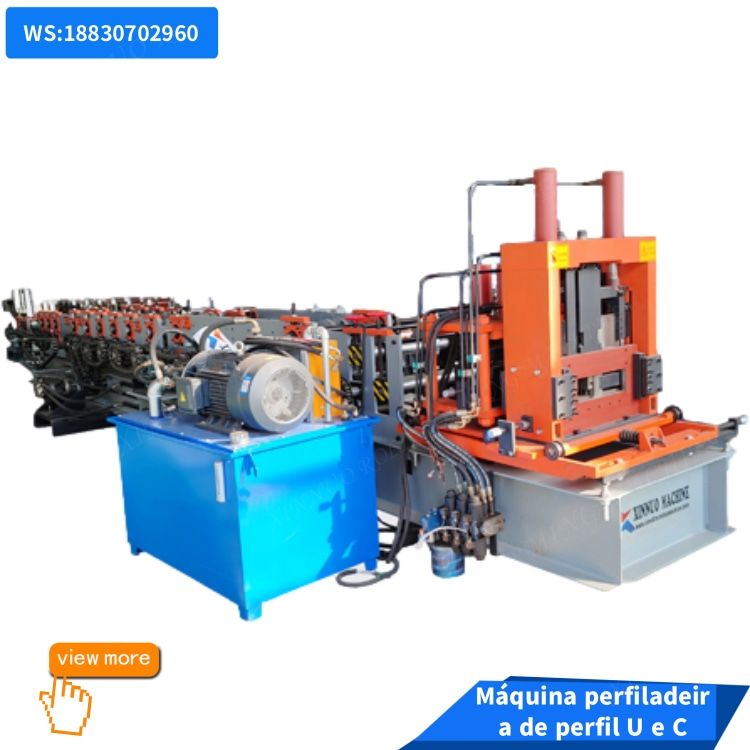 Máquina perfiladeira de perfil U e C