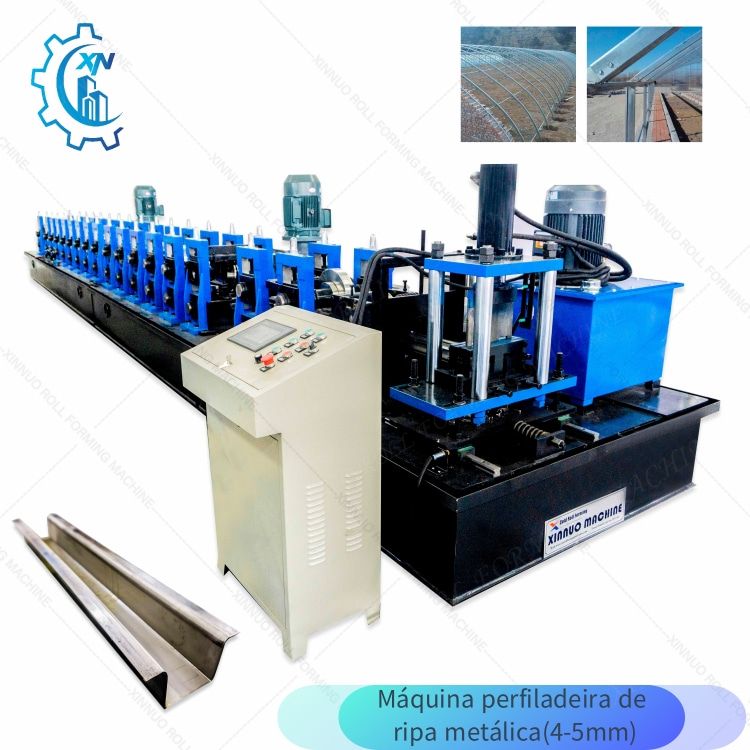 Máquina perfiladeira de ripa metálica(4-5mm)