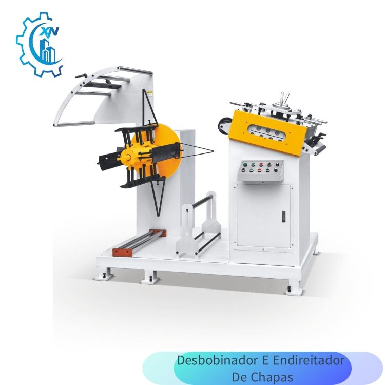 Desbobinador E Endireitador De Chapas