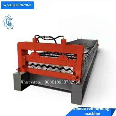 corrugated roof panel roll forming machine