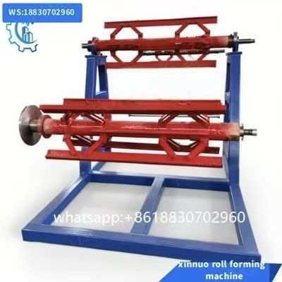 double layer  manual decoiler