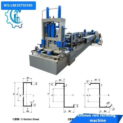 cz purlin roll forming machine