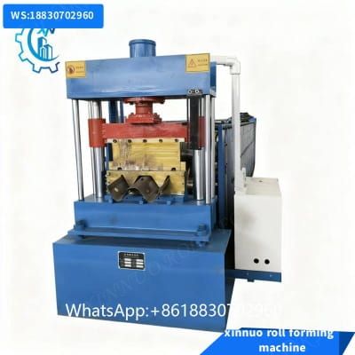 highway guardrail rolling machine
