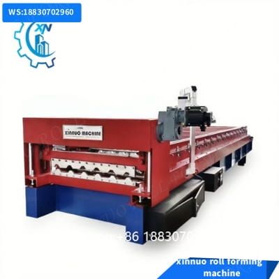 corrugated roof panel forming machine