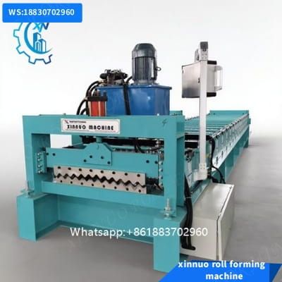 high-speed corrugated board forming machine for metal sheet processing
