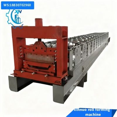 Self lock roofing sheet roll forming machine