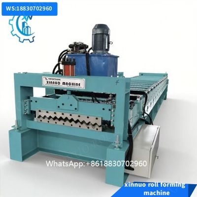 high-efficiency corrugated sheet forming machine