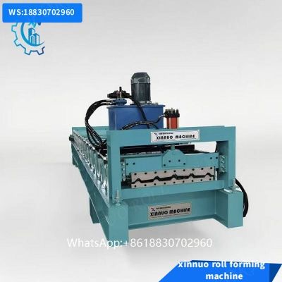 automatic trapezoidal plate roll forming machine