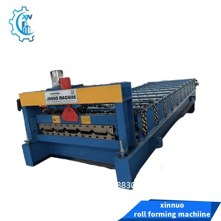 high-precision trapezoidal panel roll formingmmachine for roof / wall construction