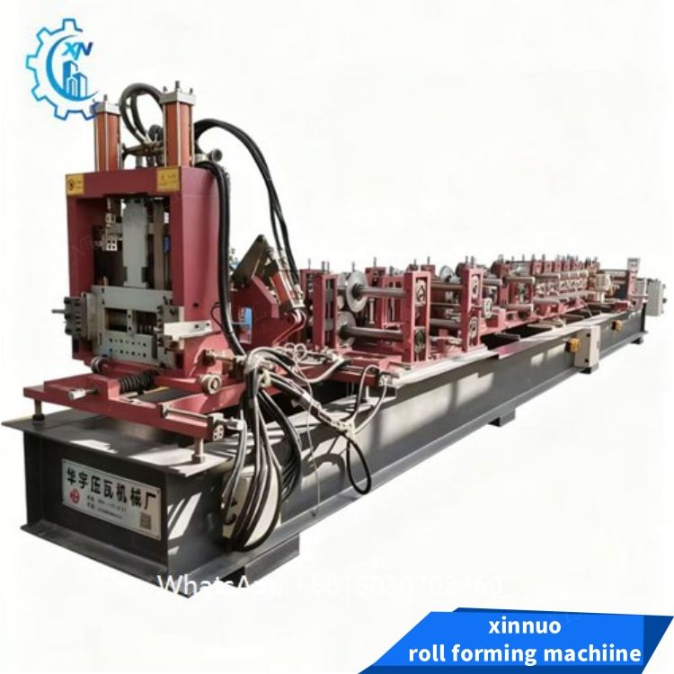 automatic exchange cz purlin roll forming machine
