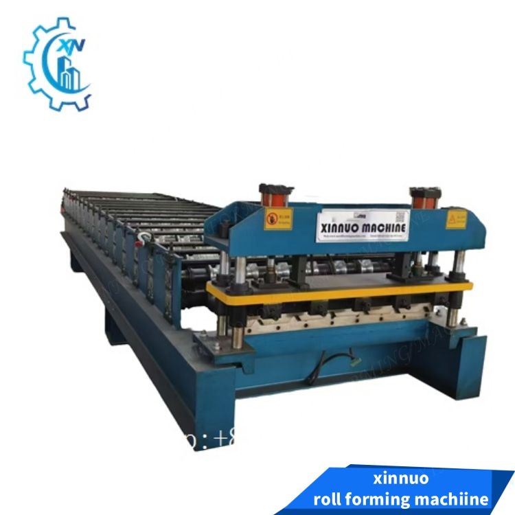 automatic trapezoidal metal sheet roll forming machine