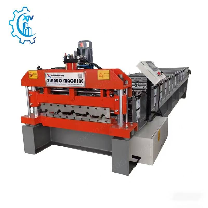 industrial trapezoidal roofing panel roll former