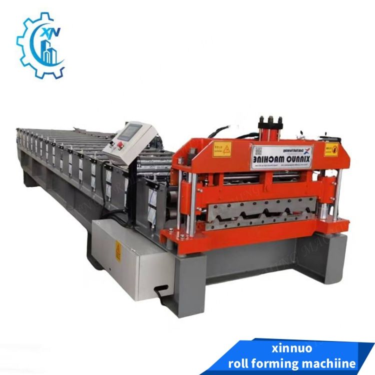 factory price trapezoidal metal roof panel steel sheet roll forming making machine