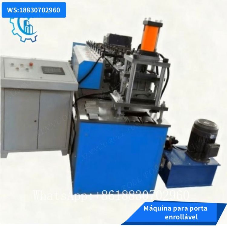 máquina formadora de rolo para porta de persiana