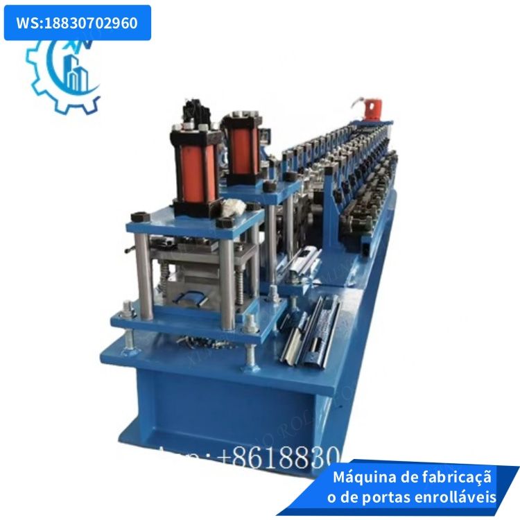 formadora por laminação de portão enrolável