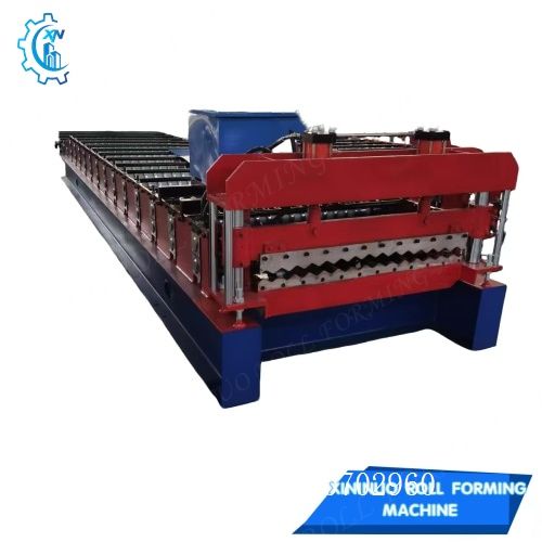 corrugated roof panel roll forming machine