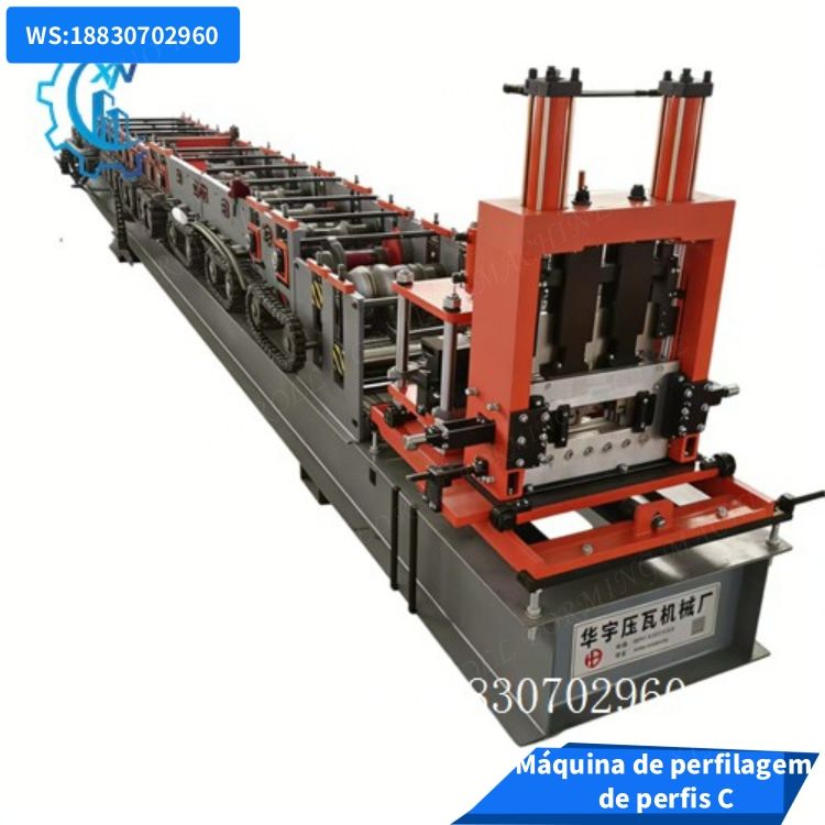 máquina de perfilagem de terças c  da china