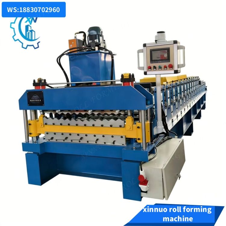 supply double layer roof panel roll forming machine