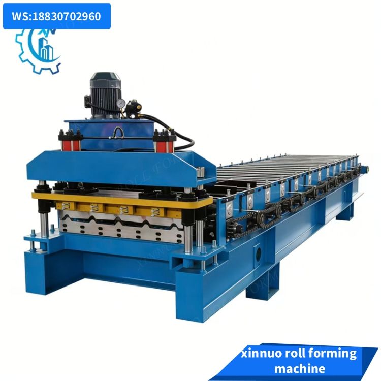 trapezoidal roof sheet  roll forming machine