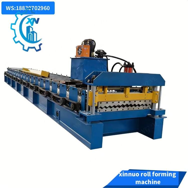 máquina de perfilagem de chapas onduladas para telhados