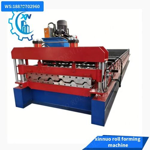 máquina de perfilagem de chapas de cobertura trapezoidais IBR