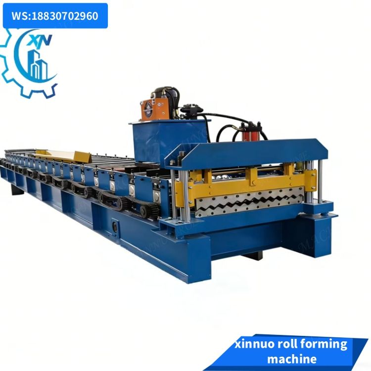 máquina para fabricação de telhas metálicas