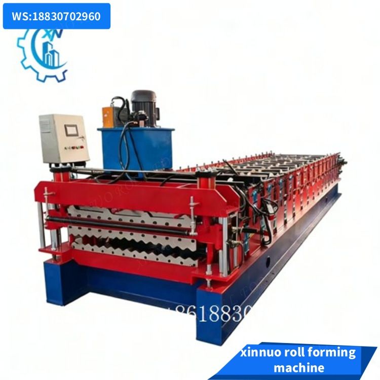 fornecedor de máquinas para telhas de camada dupla