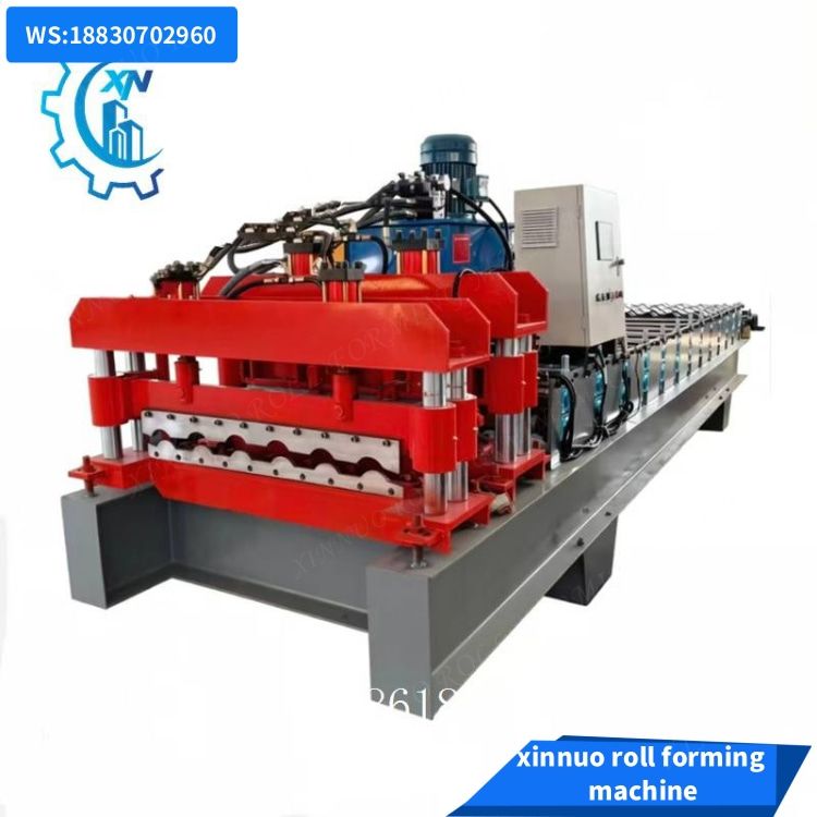 metal roof glazed tile roll forming machine