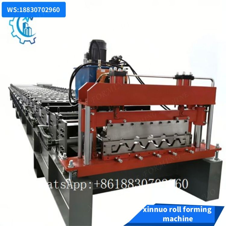 840/900 trapezoidal roof panel roll forming machine