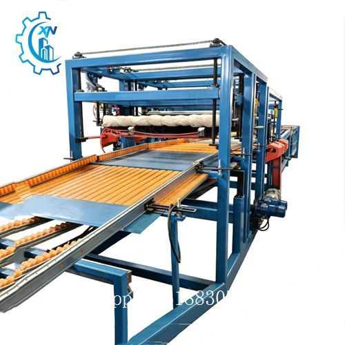 rock wool continuous sandwich panel production line