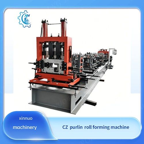 automatic interchangeable cz purlin roll forming machine