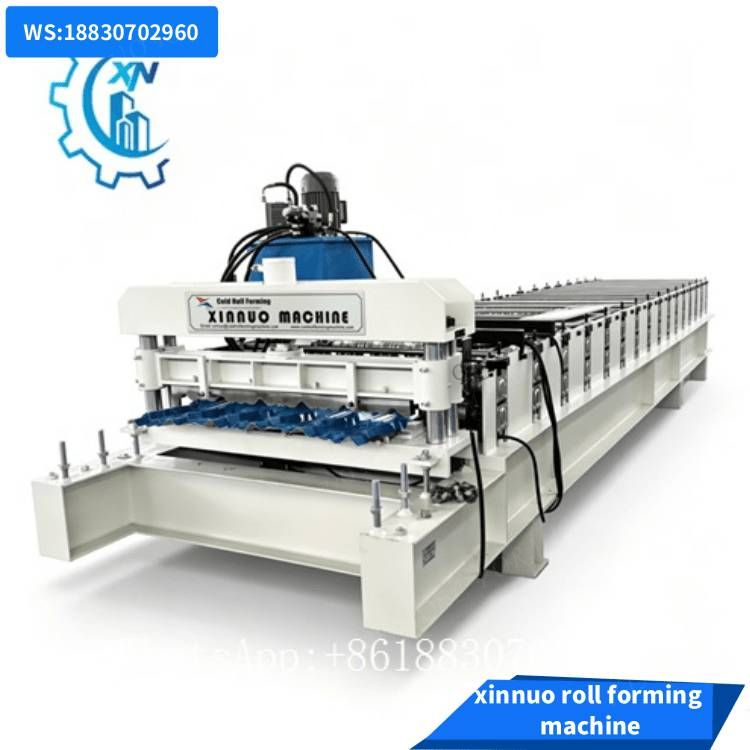 roof  tile glazed tile roll forming machine