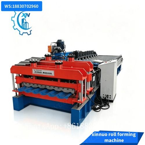glazed step tile roll forming machine