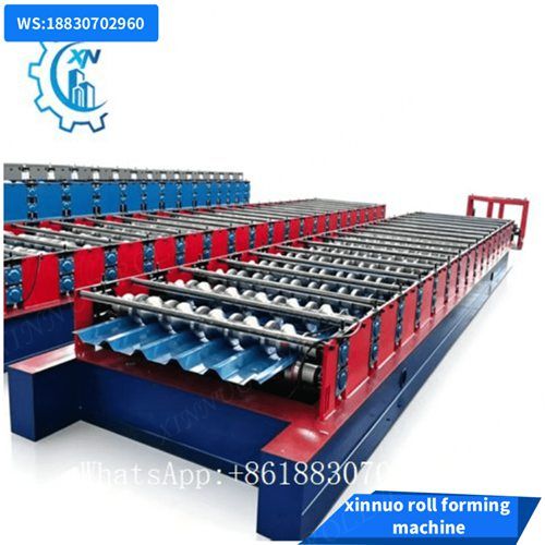 semi-automatic 840 trapezoidal metal roof sheet roll forming machine