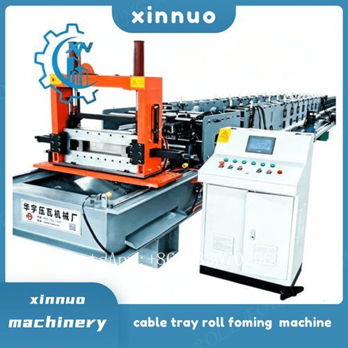 cable tray roll former punching hole machine