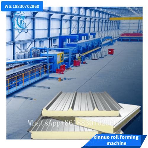 EPS & rockwool sandwich panel production line | tropical high humidity fire proof model for Southeast Asia