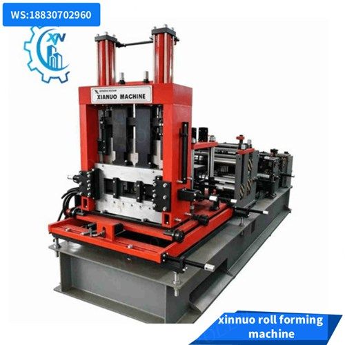 fully automatic interchange cz purlin making machine