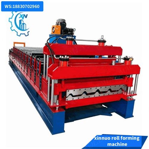 double layer metal roofing panel forming machine