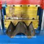 highway guardrail forming machine