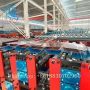 three layer roof sheet forming machine