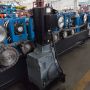 factory supply high performance full automatic c z steel purlin roll forming machine