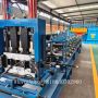 high speed c purlin making machine with automatic punching and cutting