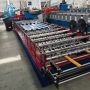 trapezoidal roof sheet roll forming machine line