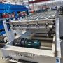 fully automatic rock wool insulated sandwich panel production line with robot stacking system