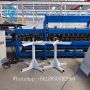 fully automatic rock wool insulated sandwich panel production line with robot stacking system