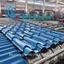 steel glazed roof tile roll forming machine